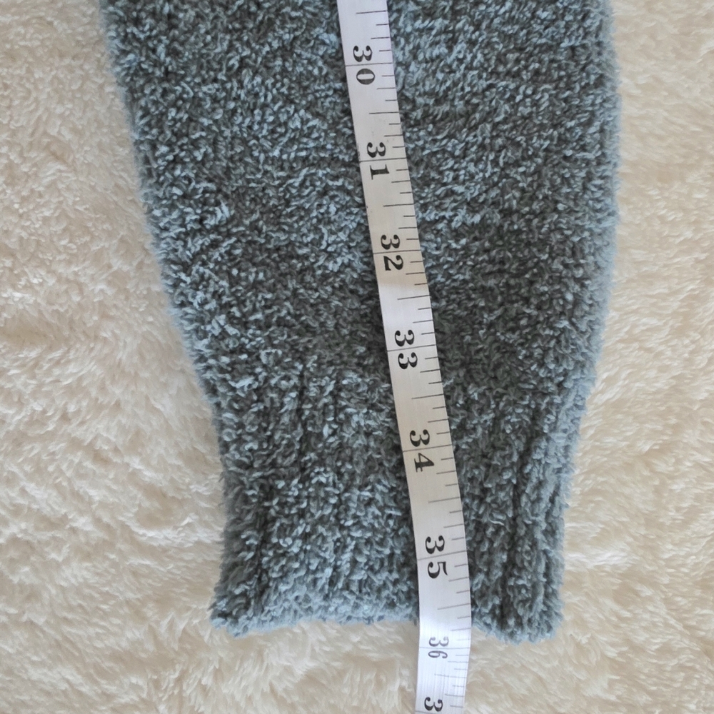 Heather Green Fuzzy Lounge Sweater Set Size M - Picture 14 of 15